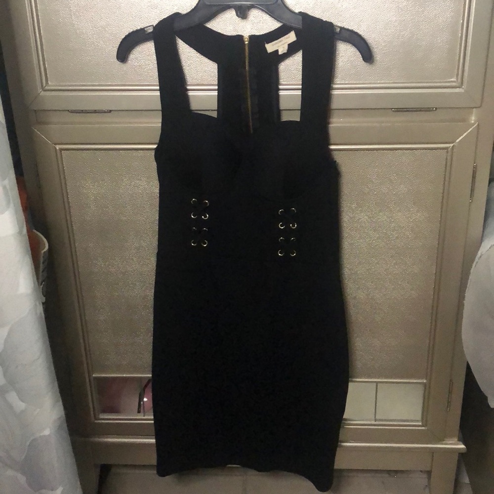 Sexy black dress